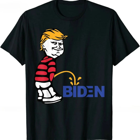 Trump Peeing Pissing On Biden